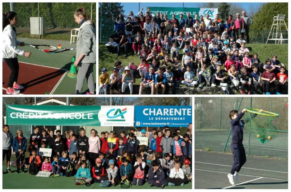 Le Crédit Agricole Charente-Périgord aux côtés des écoles de tennis pour la 10e Journée départementale