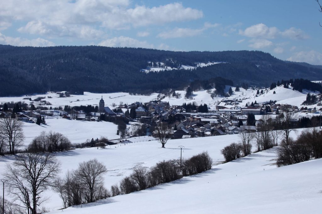 Photo du paysage de la commune de Mouthe